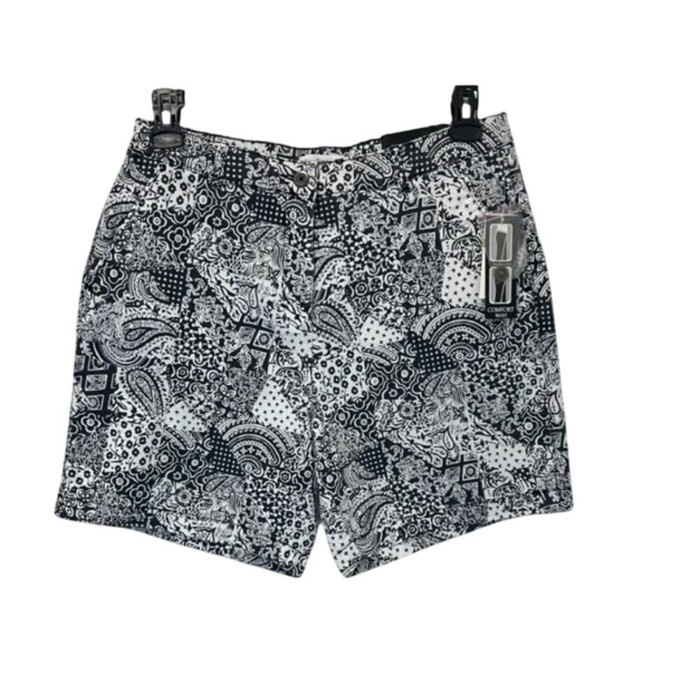 Kim Rogers Comfort Waist Bermuda Shorts NWT Sz 8